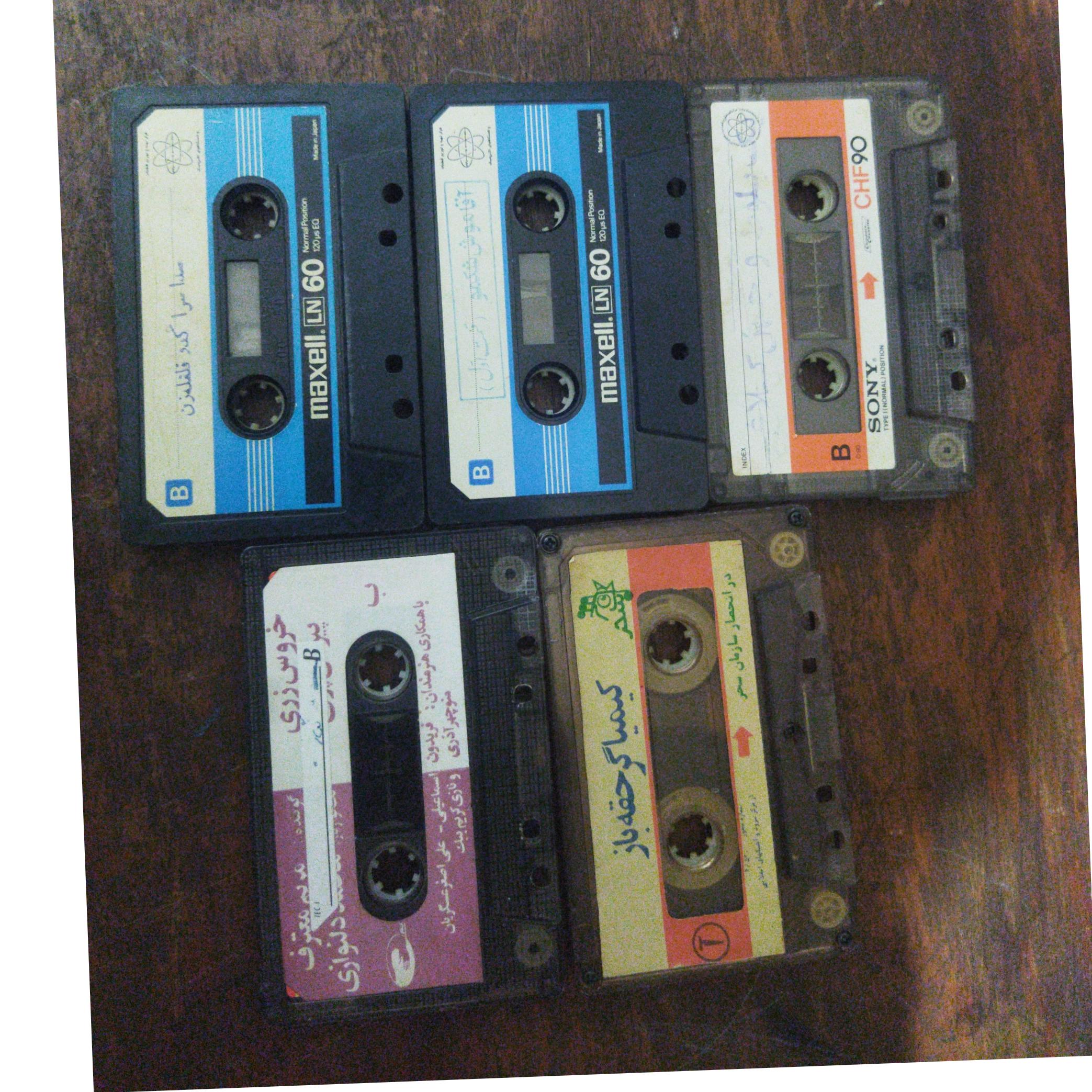 نوار کاست قصه (بدون کاور ) 5 عنوان