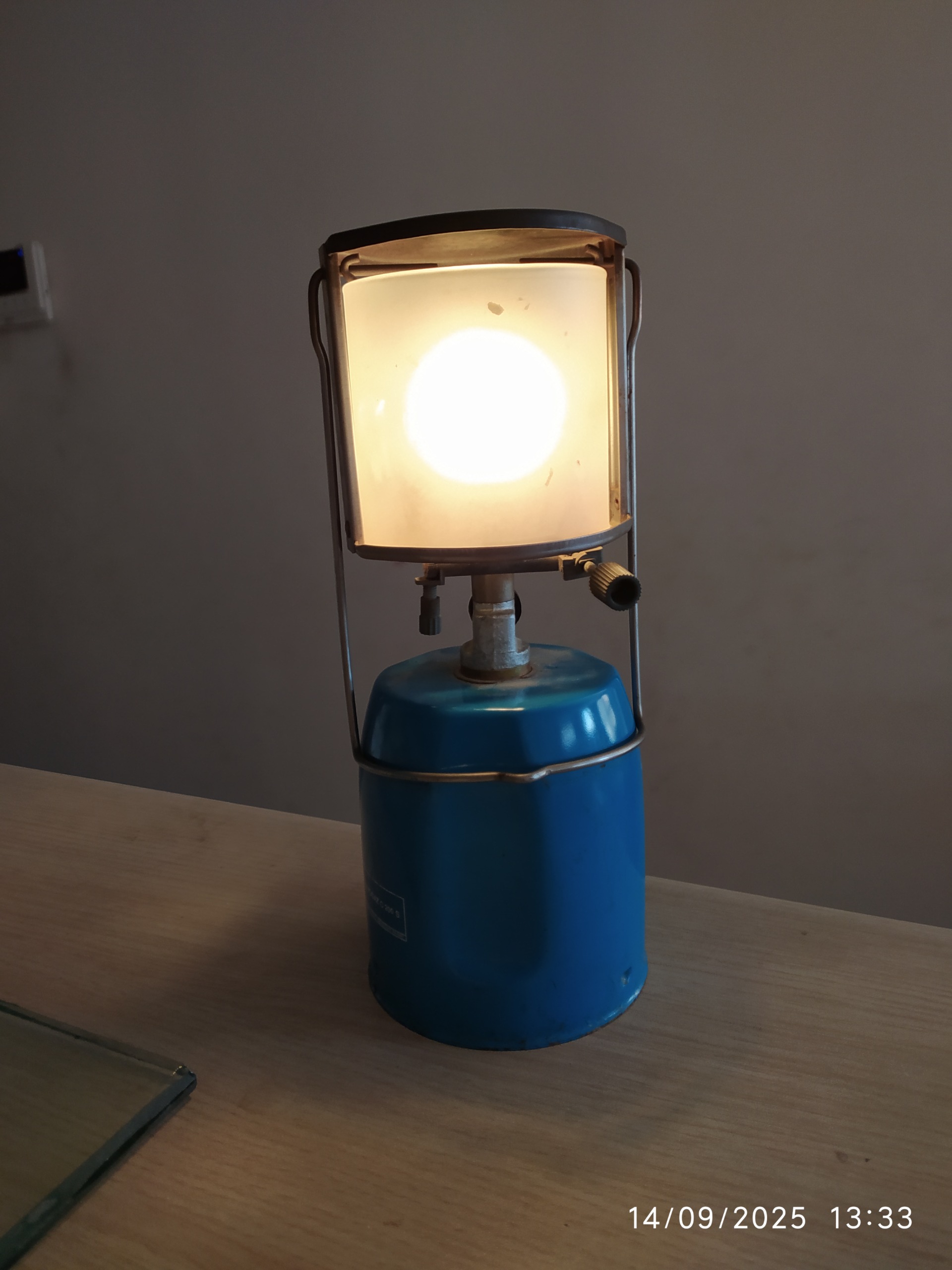 چراغ گازی قدیمی روشنایی فرانسه