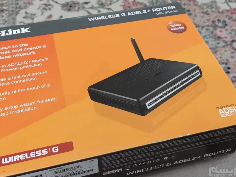 مودم D-Link دی لینک - روتر مدل DSL-2640U