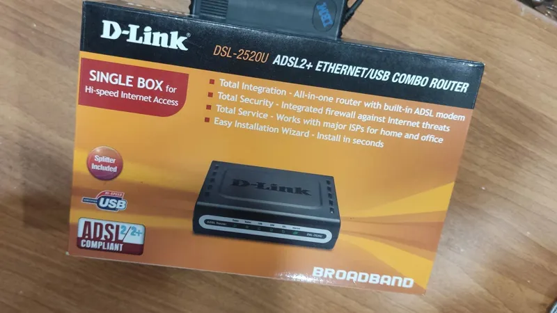 مودم ADSL باسیم - دی لینک DSL-2520U