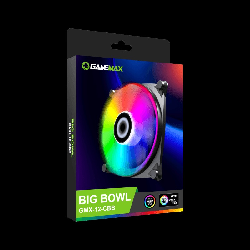 فن کیس گیم مکس مدل GMX-12CBB BIG BOWL