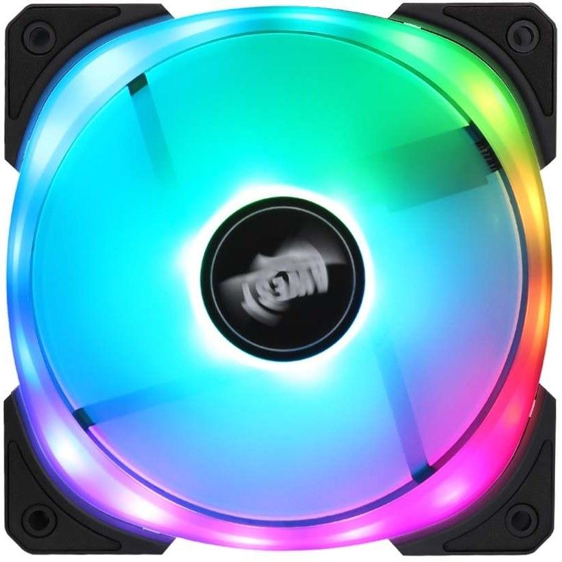 فن کیس اوست مدل GT-AVS120 ARGB رنگ مشکی