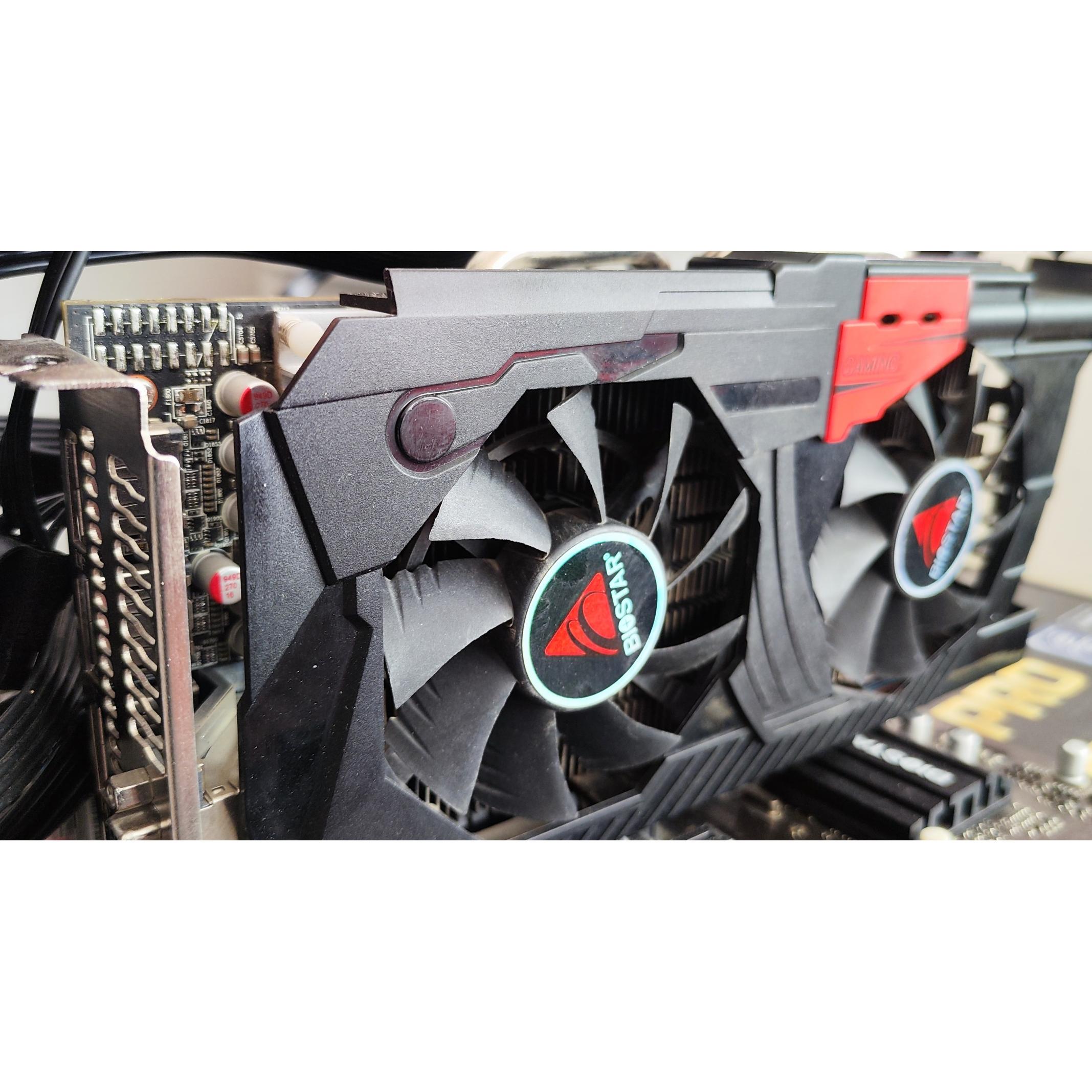 کارت گرافیک rx580 biostar gaming