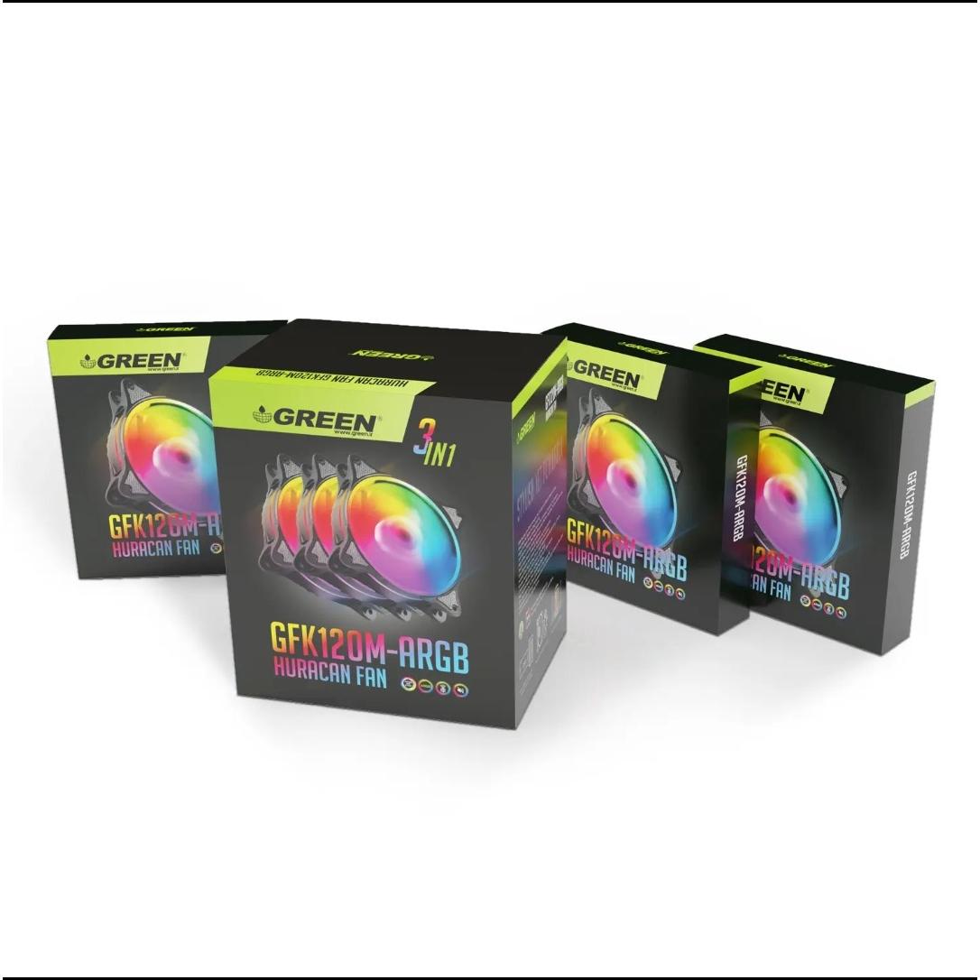 فن کیس گرین مدل GFK120M-ARGB