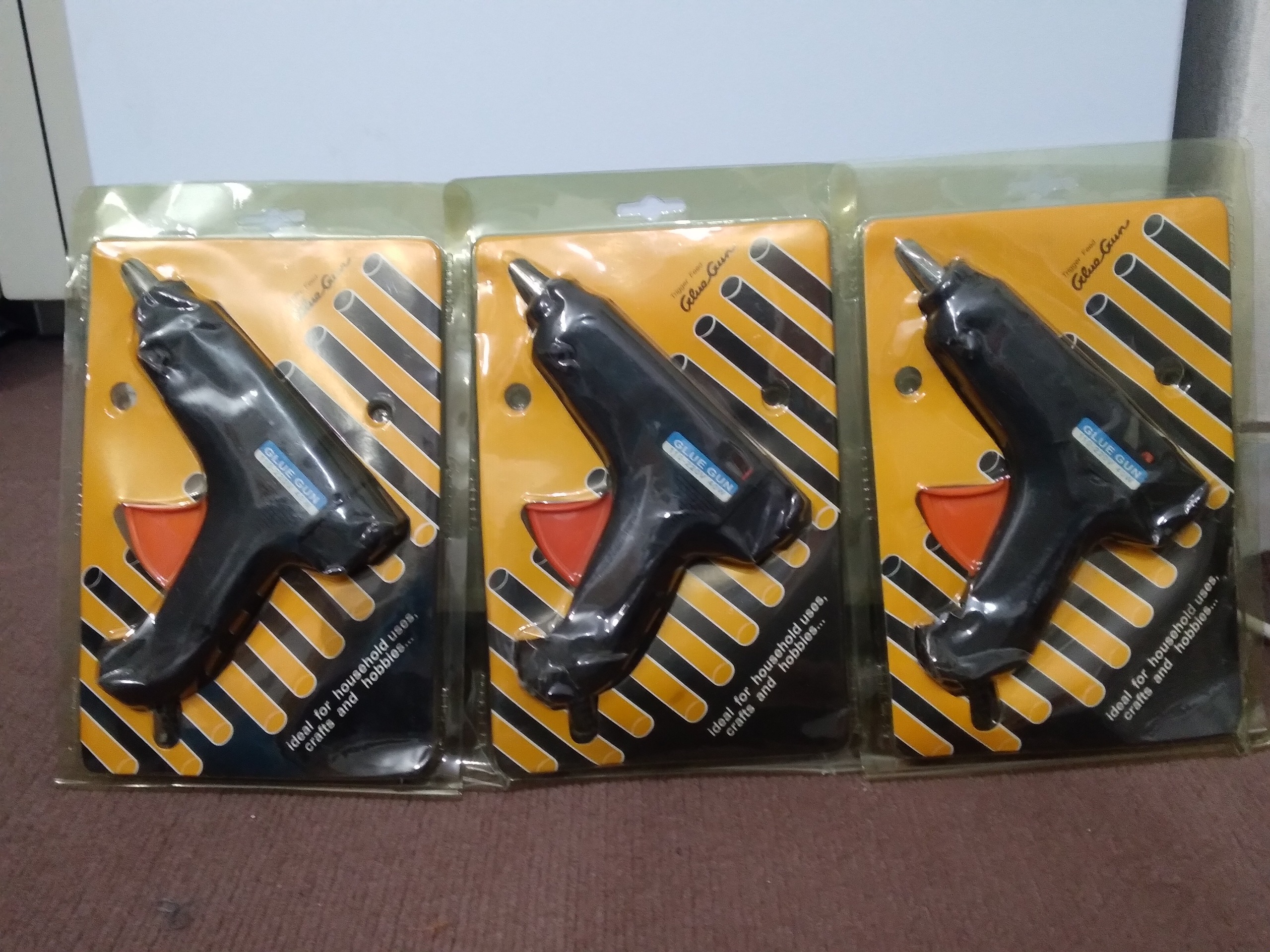  3 عدد تفنگ حرارتی 40 وات بزرگ