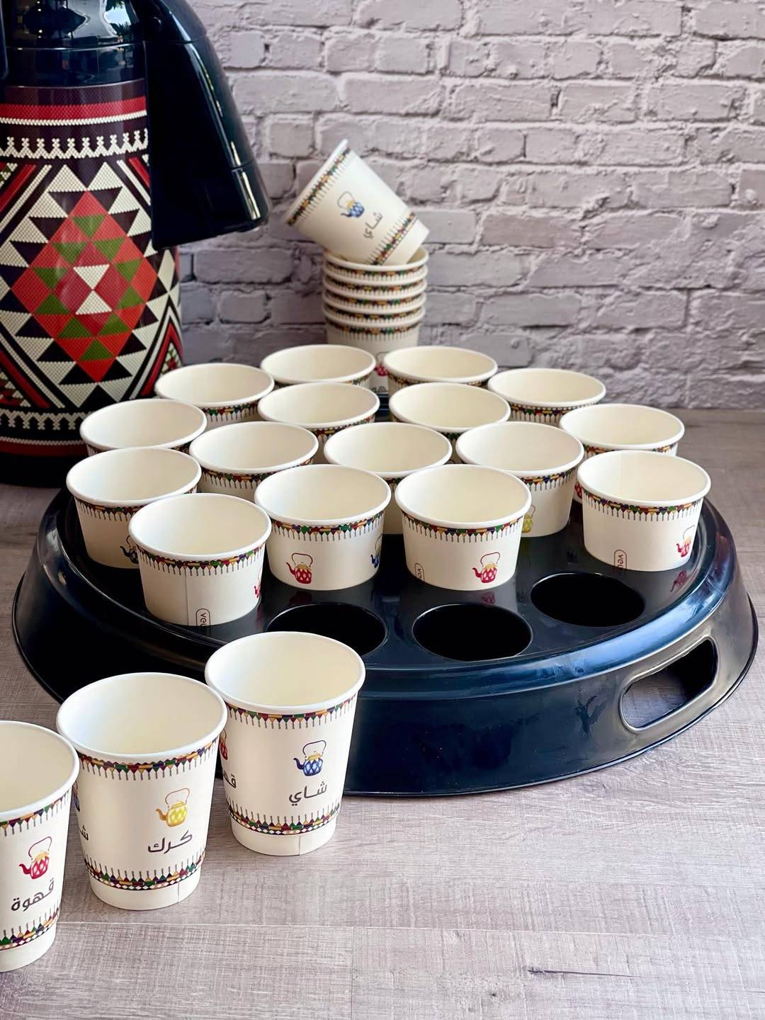سینی گرد 19 حفره