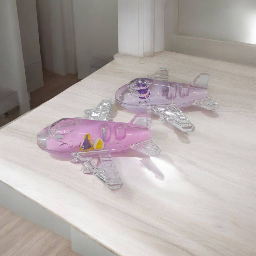 جامدادی رومیزی آکواریومی مدل هواپیما