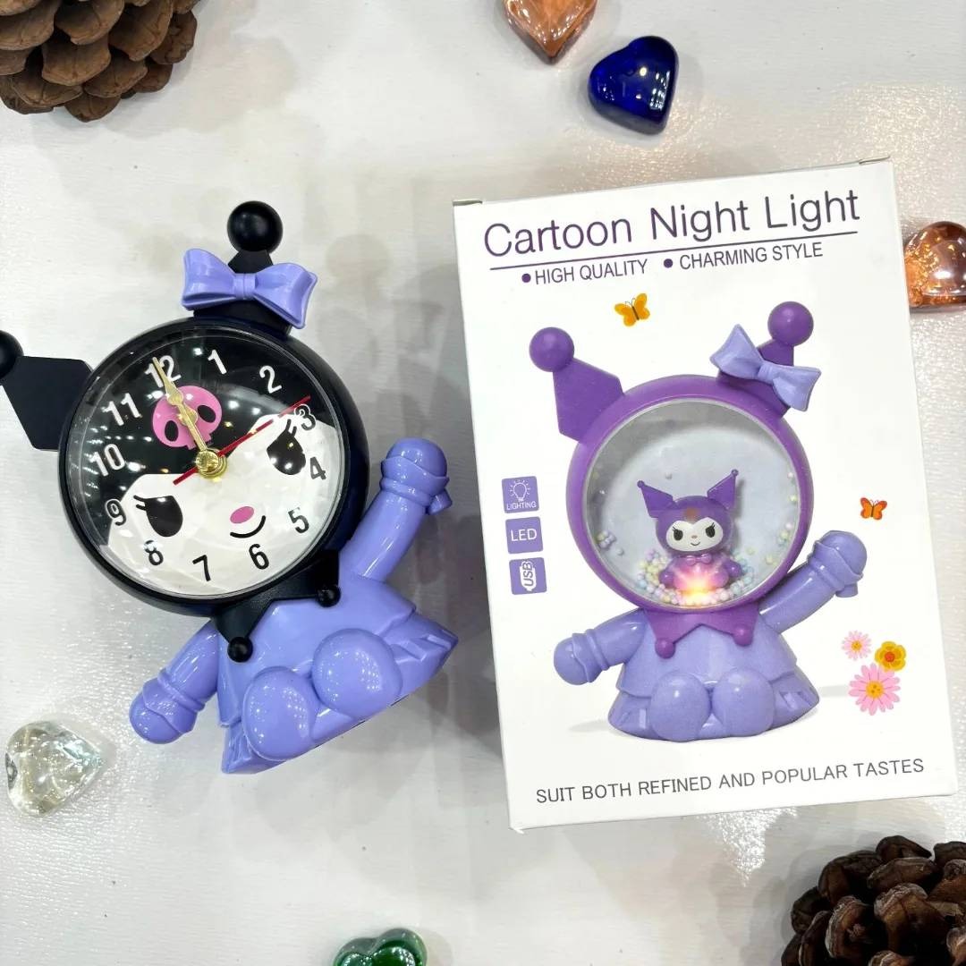 ساعت رومیزی عروسکی