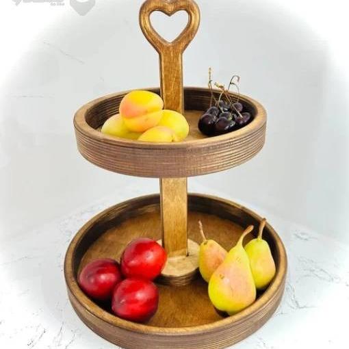 شیرینی خوری 2طبقه بزرگ گرد