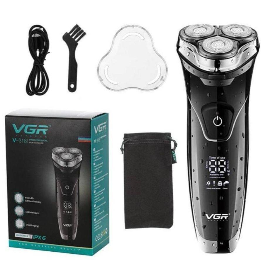 ریش تراش سه تیغ VGR مدل V-318