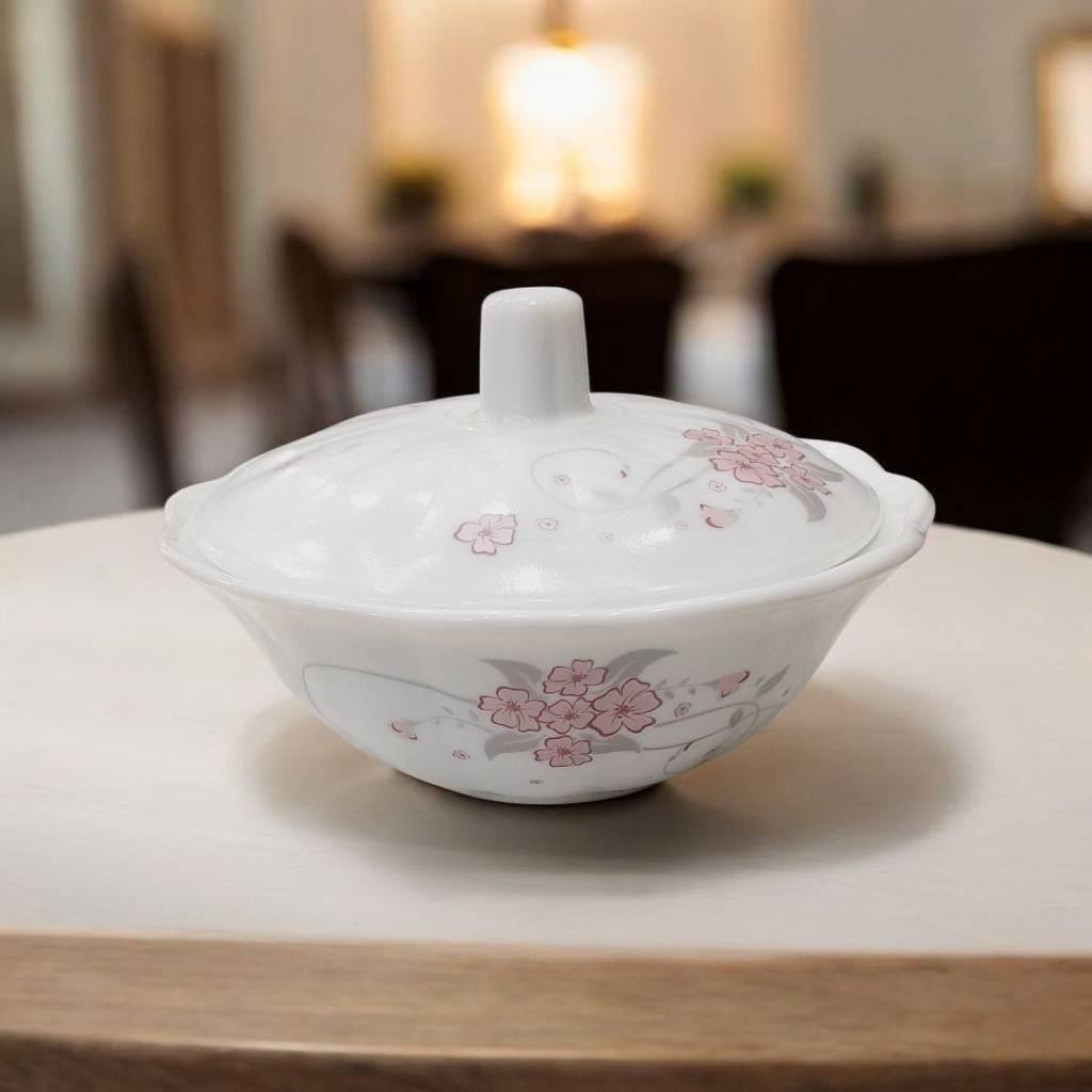 قندان فیورسرامیکی گلدار