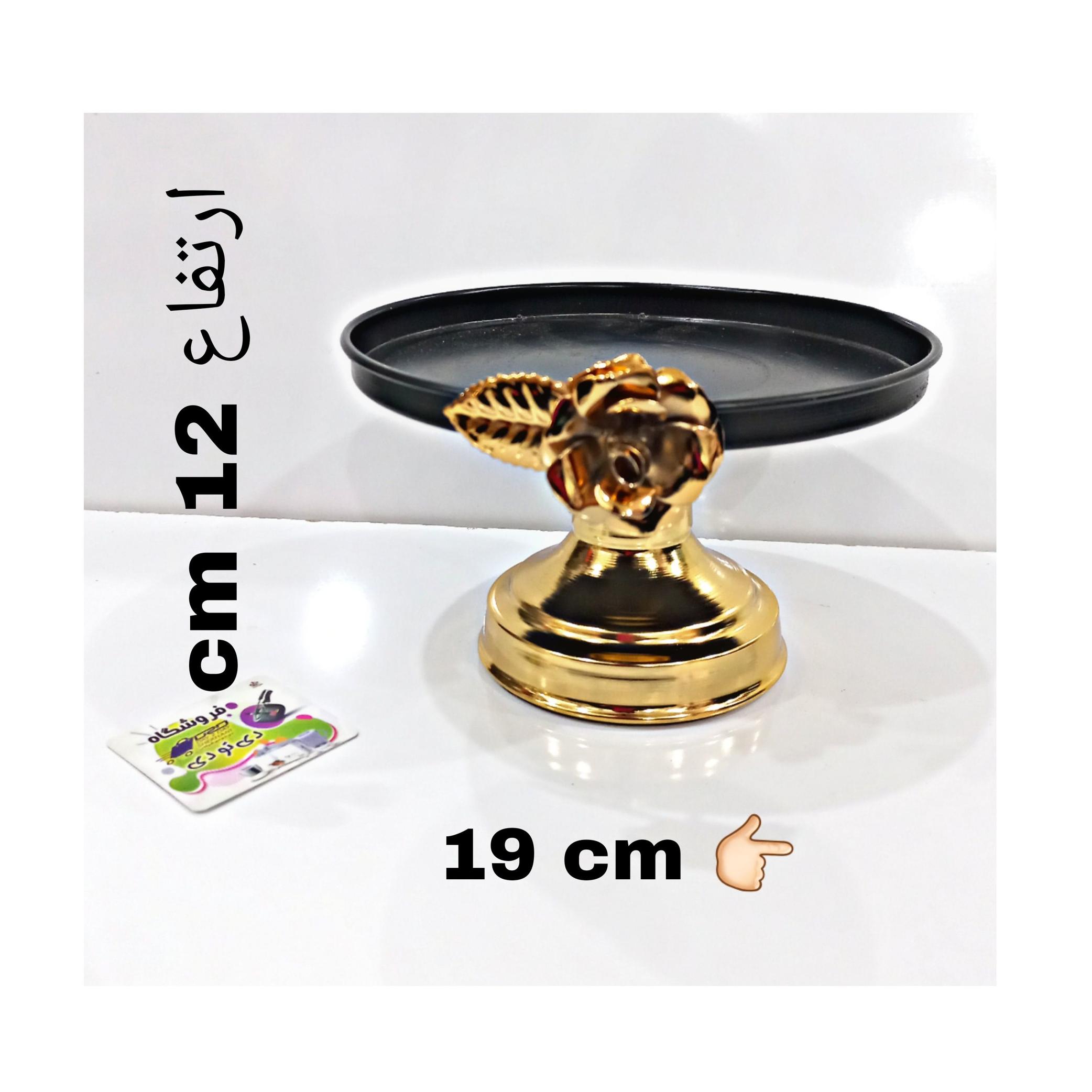 شیرینی کف مشکی گل رز