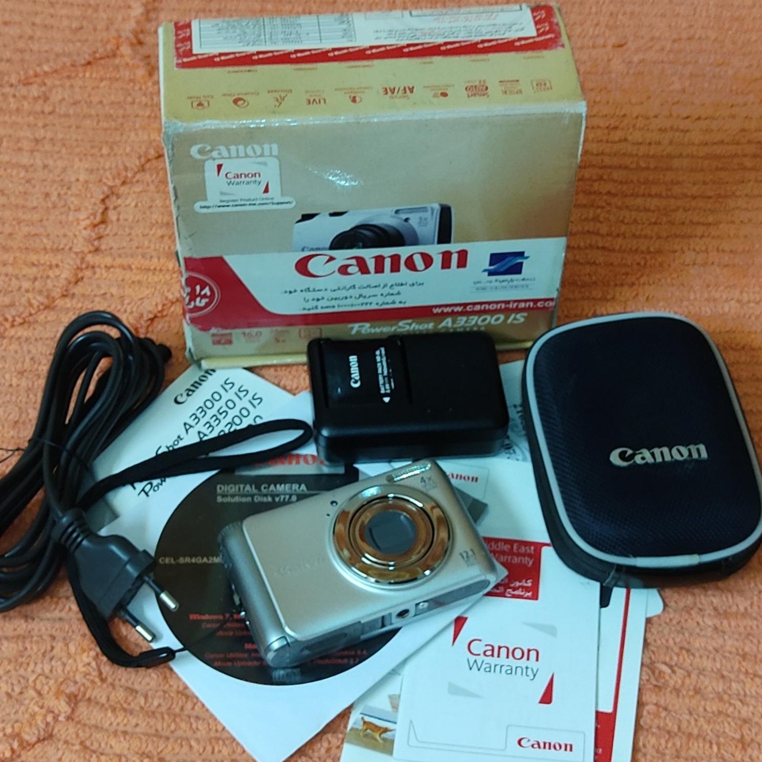دوربین دیجیتال کانن A3100isباکیف/شارژروباتری