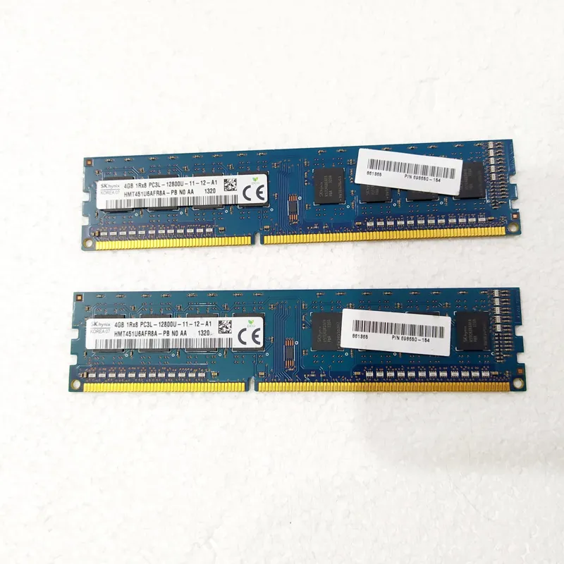 8 گیگ رم ddr3 ( دو عدد 4 گیگ)
