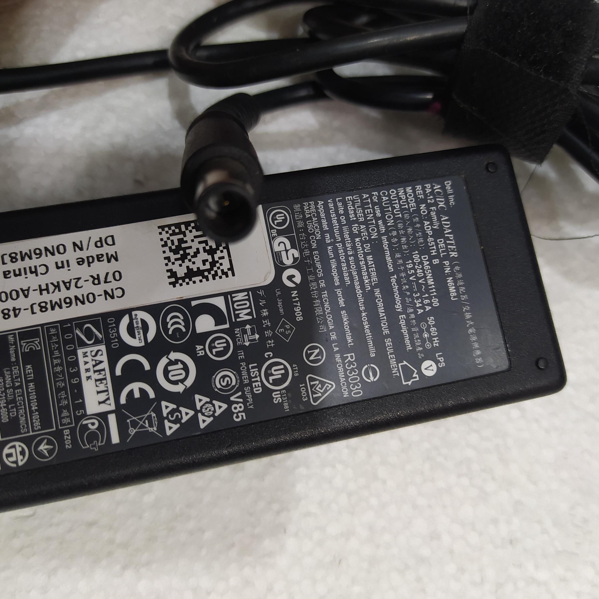 شارژر لپ تاپ دل 19.5 ولت 3.34 آمپر