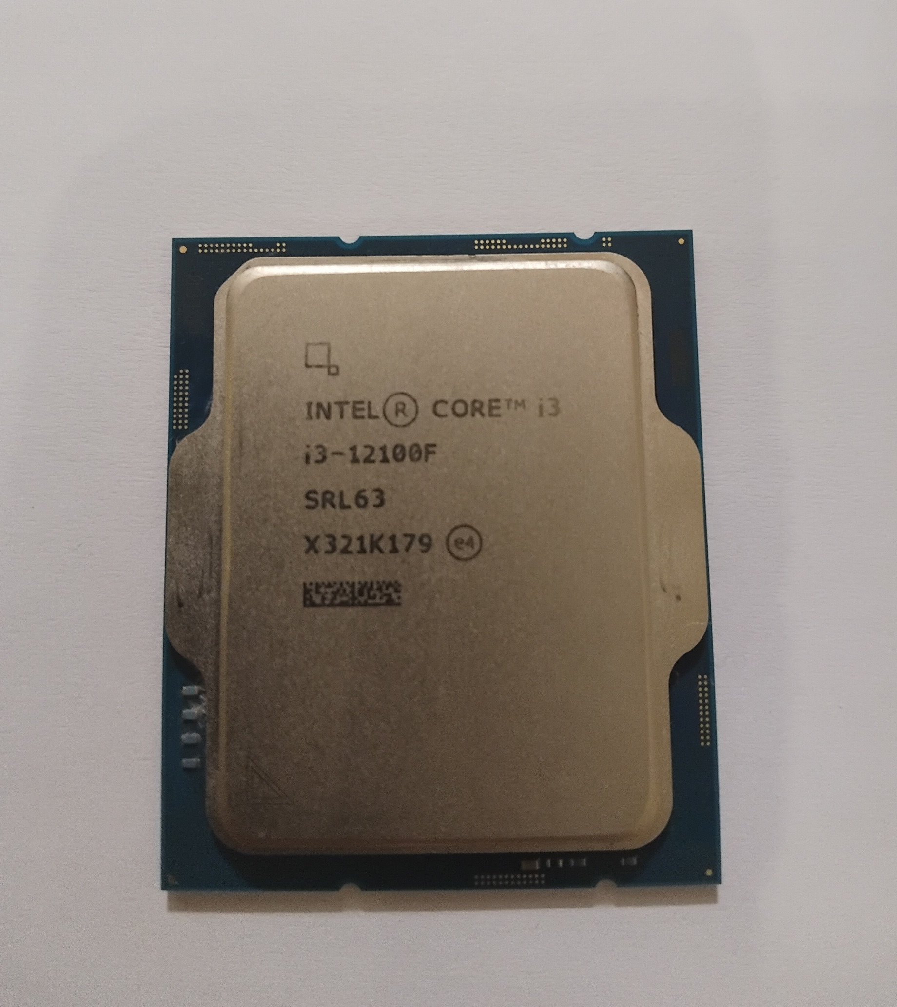 سی پی یو i3 12100f نسل 12 سوکت lga1700