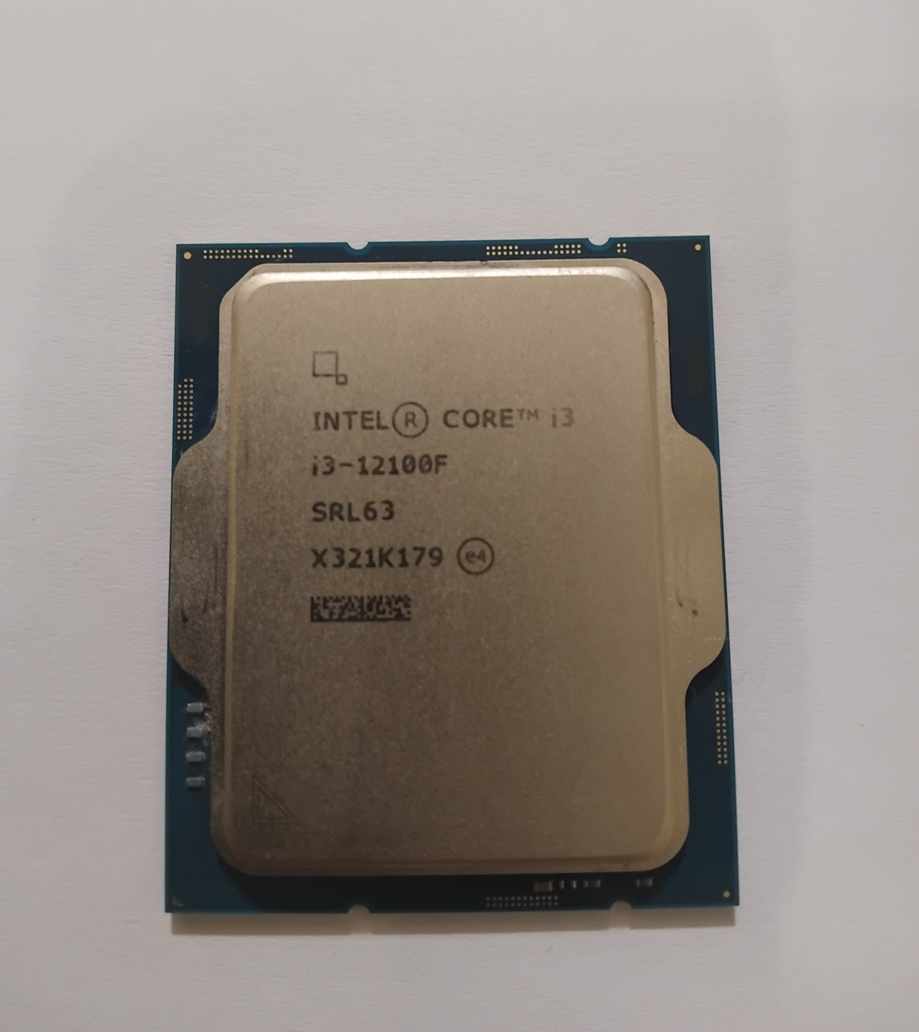 سی پی یو i3 12100f نسل 12 سوکت lga1700
