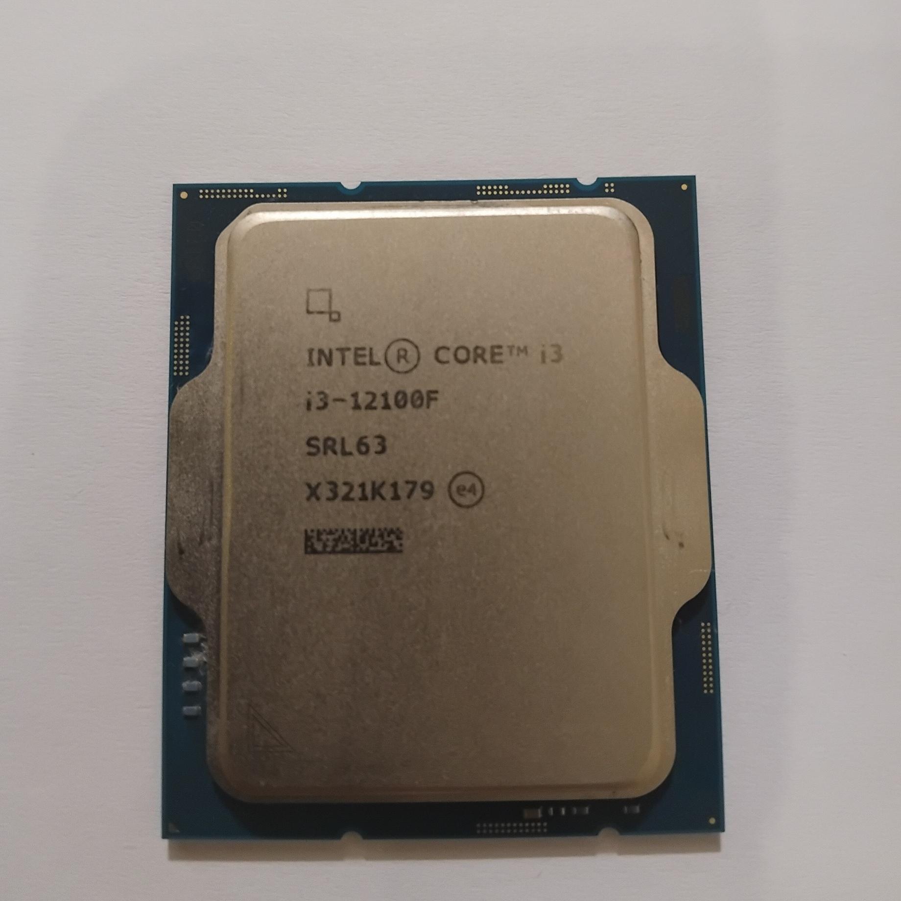 سی پی یو i3 12100f