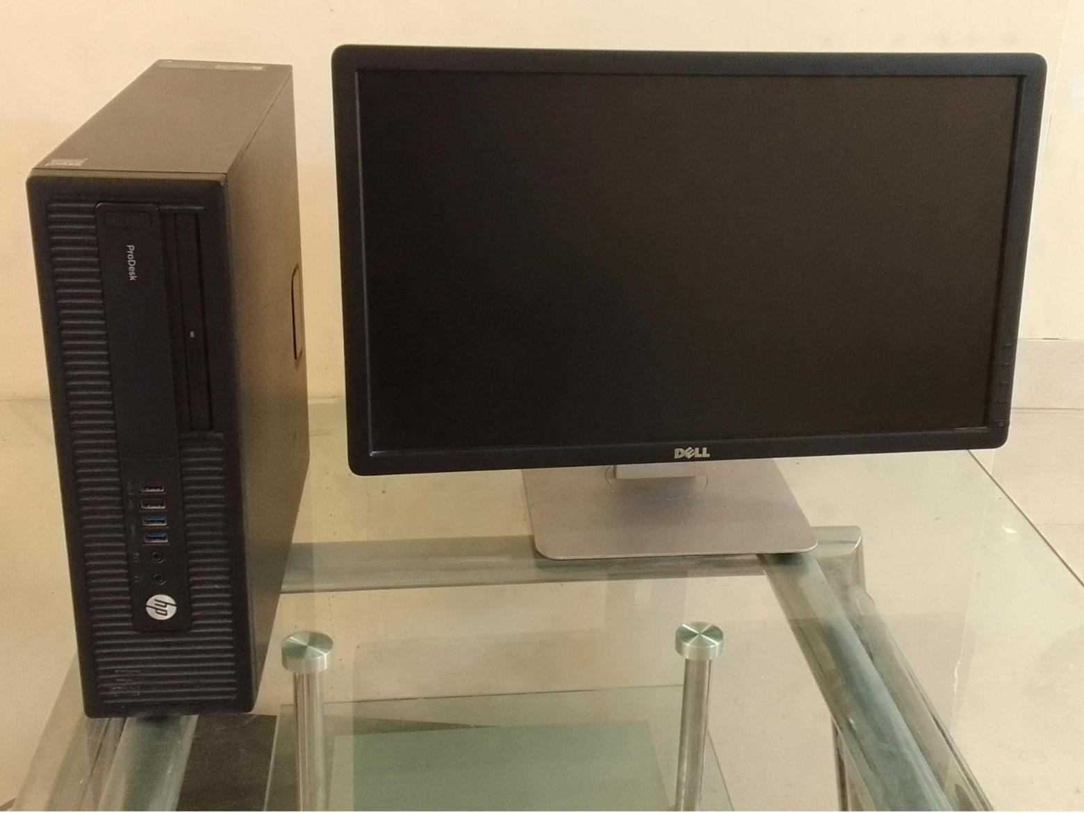 کیس نسل6 و مانیتور 22 اینچ