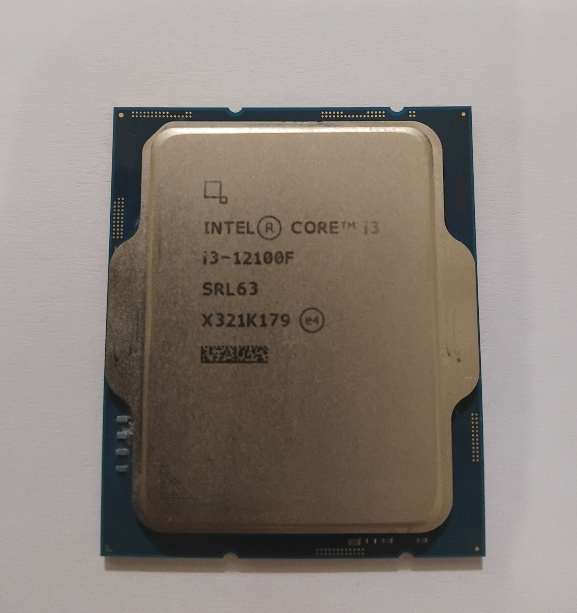 سی پی یو i3 12100f نسل 12 سوکت lga1700