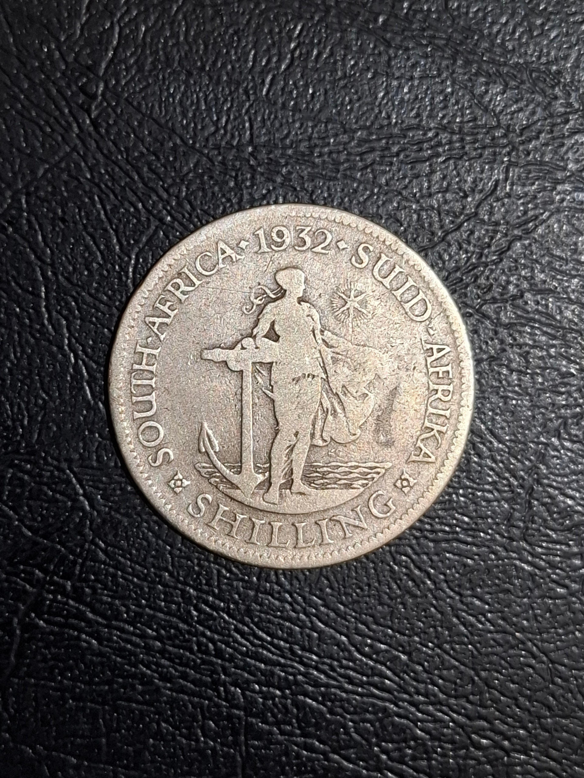 سکه 1 شیلینگ افریقا جرج پنجم