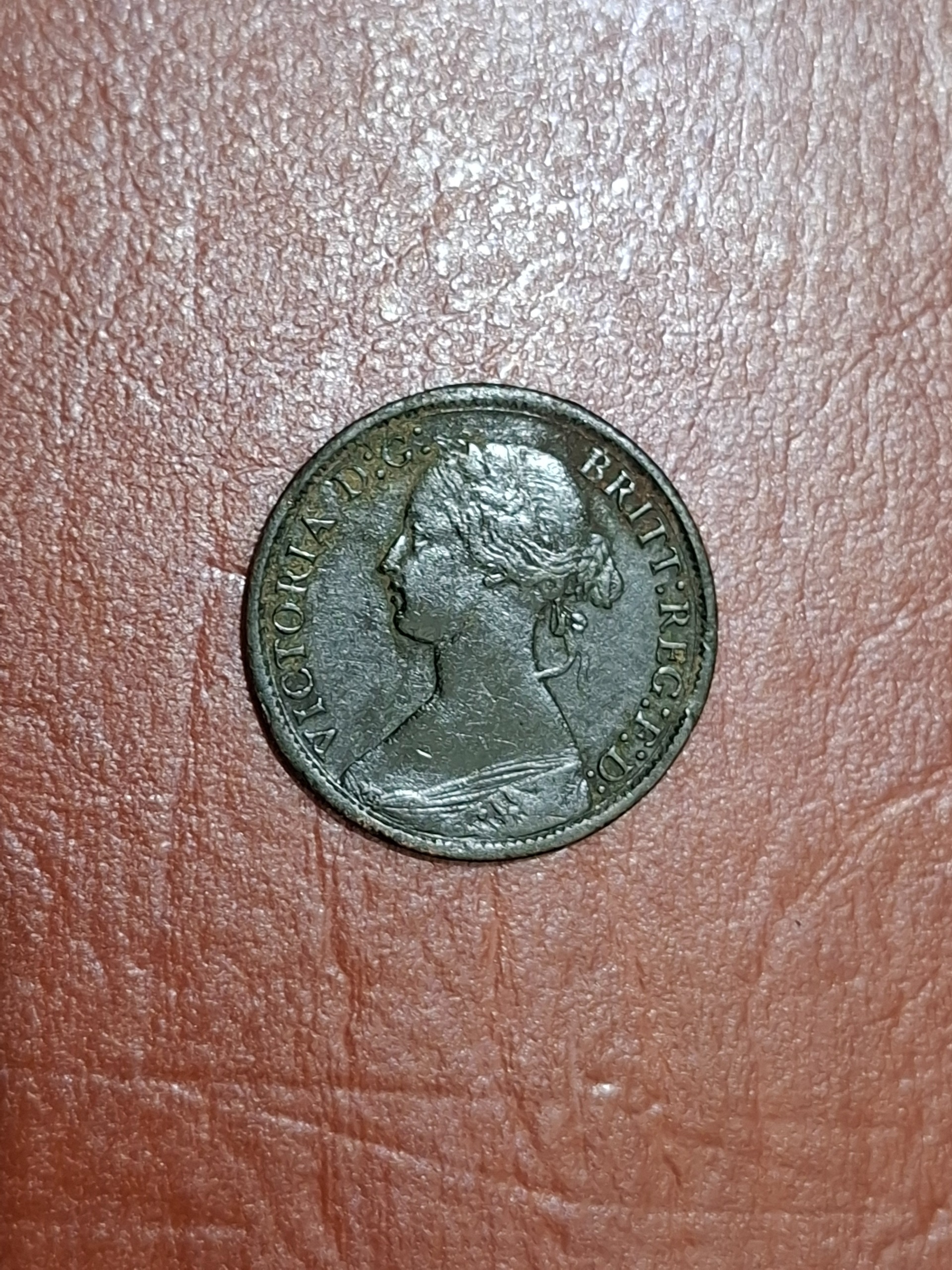 سکه فارتینگ ملکه ویکتوریا انگلیس 1866