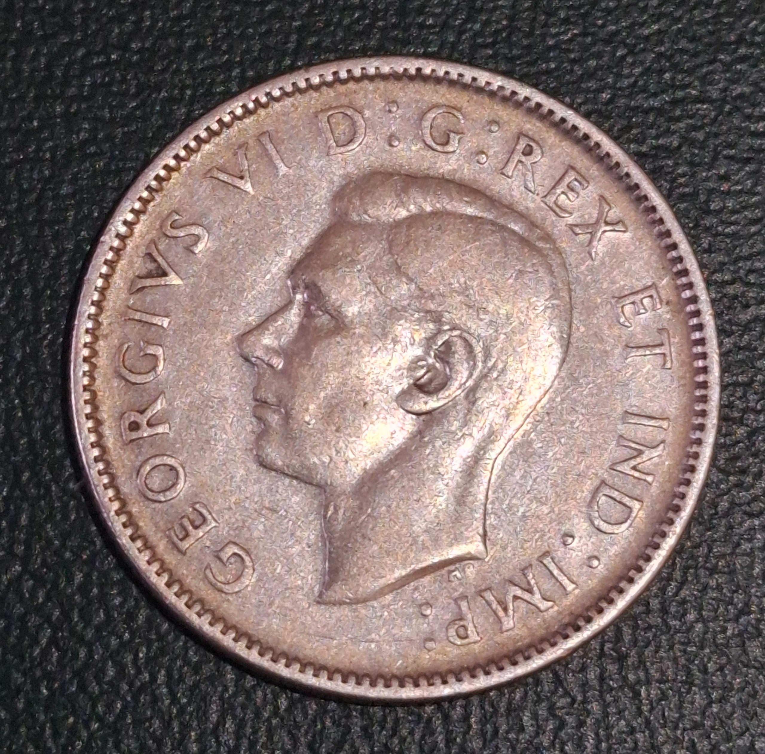 سکه کوارتر نقره کانادا جرج ششم 1943