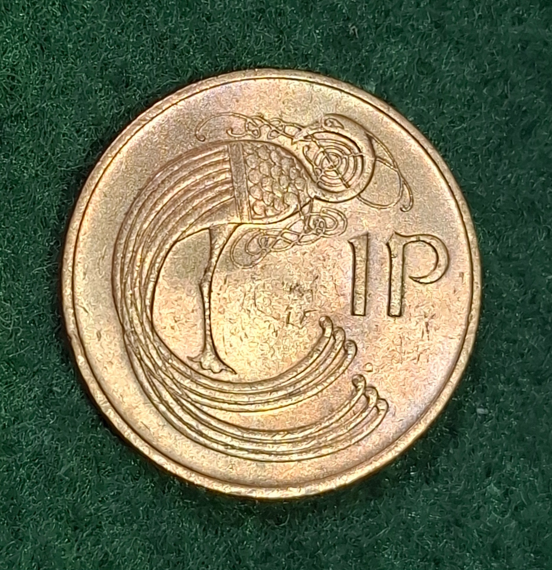 سکه 1 پنس ایرلند