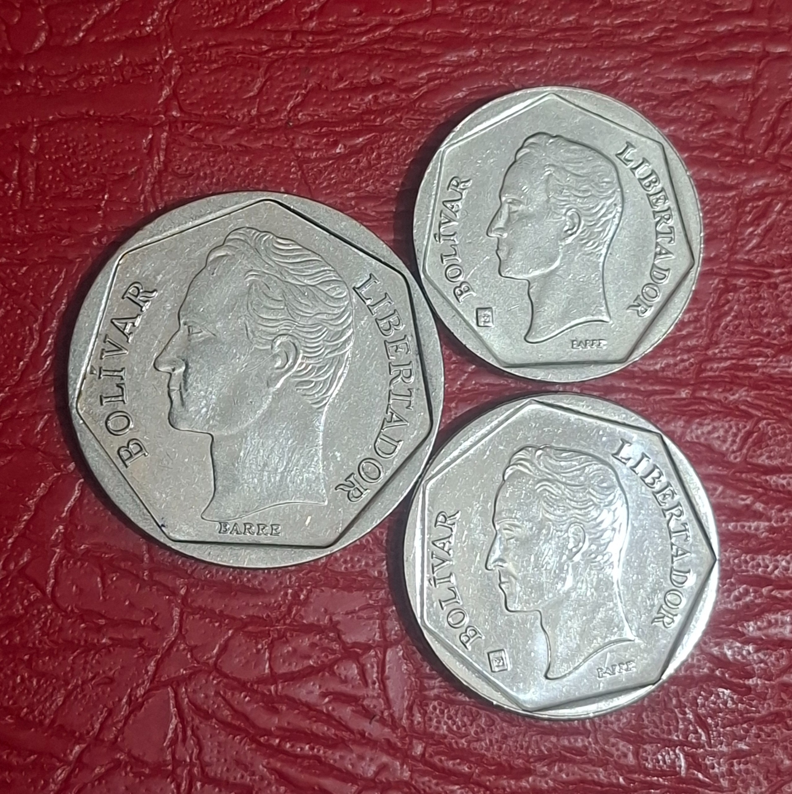 سکه ها ونزوئلا 3 عددی