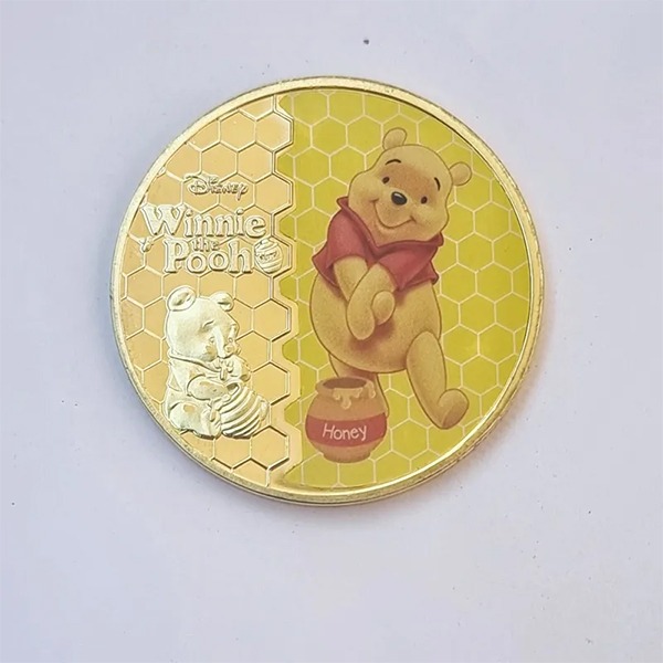 سکه فلزی Winnie Pooh
