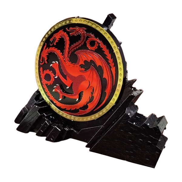 پازل فلزی سه بعدی Targaryen Sigil
