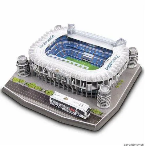پازل سه بعدی فومی  استادیوم رئال مادرید