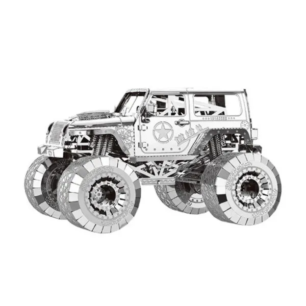 پازل فلزی سه بعدی مدل Wrangler