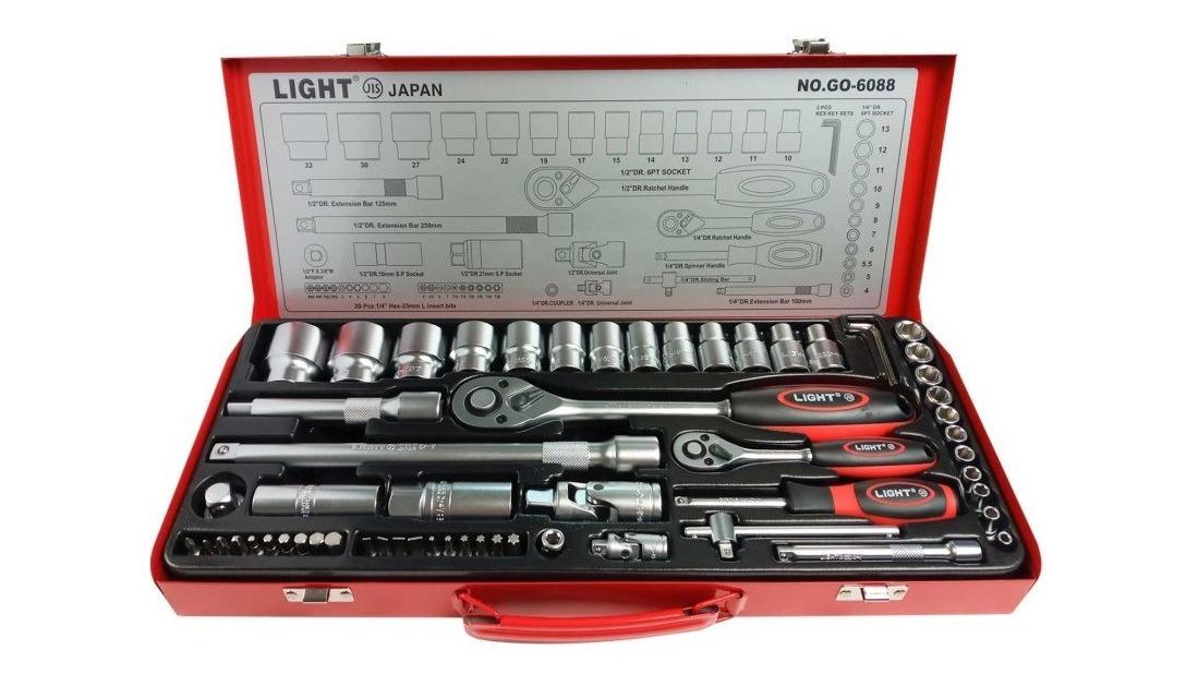جعبه بکس 1/4 ، 1/2 اینچ لایت ژاپن مدل GO-6088