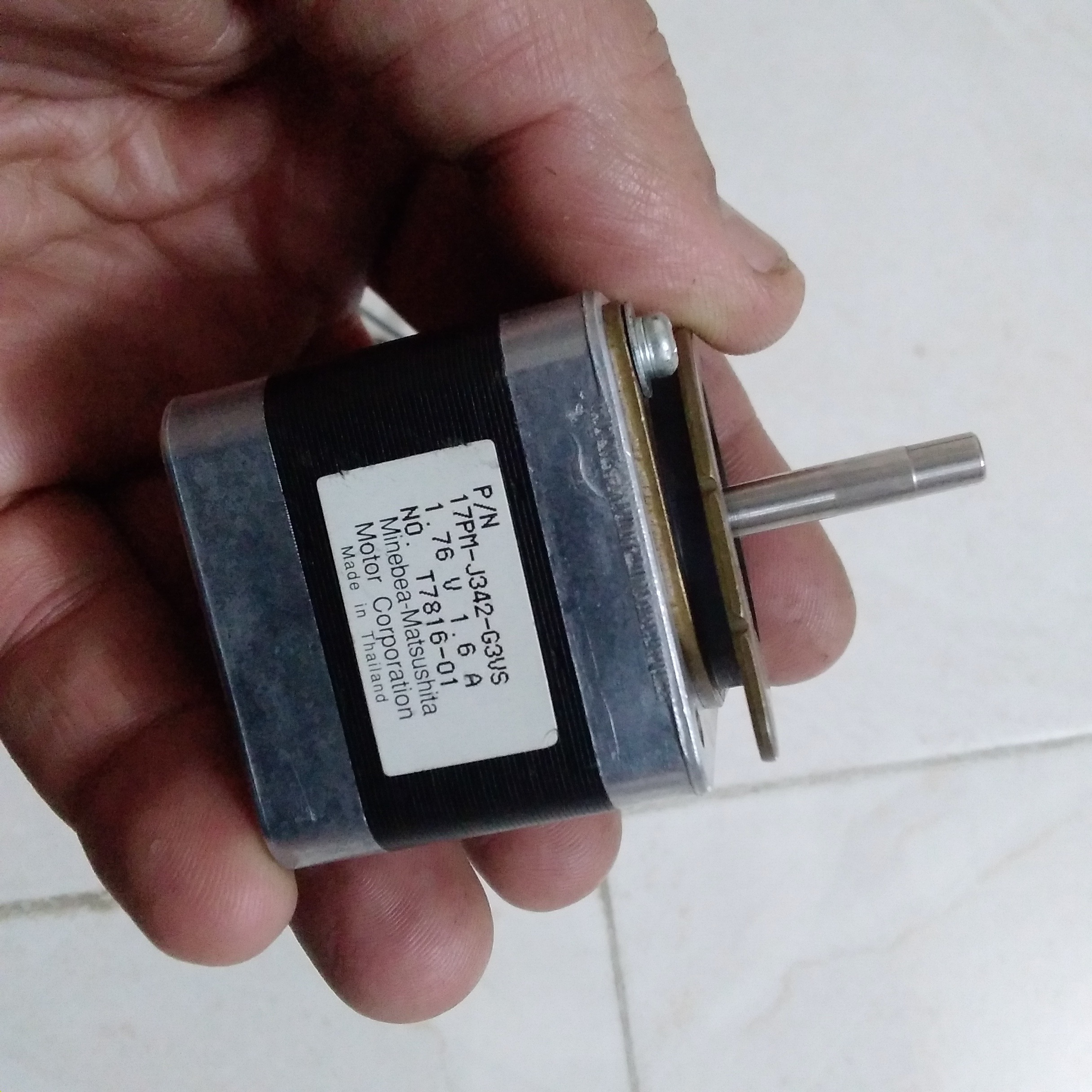 استپ موتور تایلندی شفت بلند 5میل فابریک / ایده