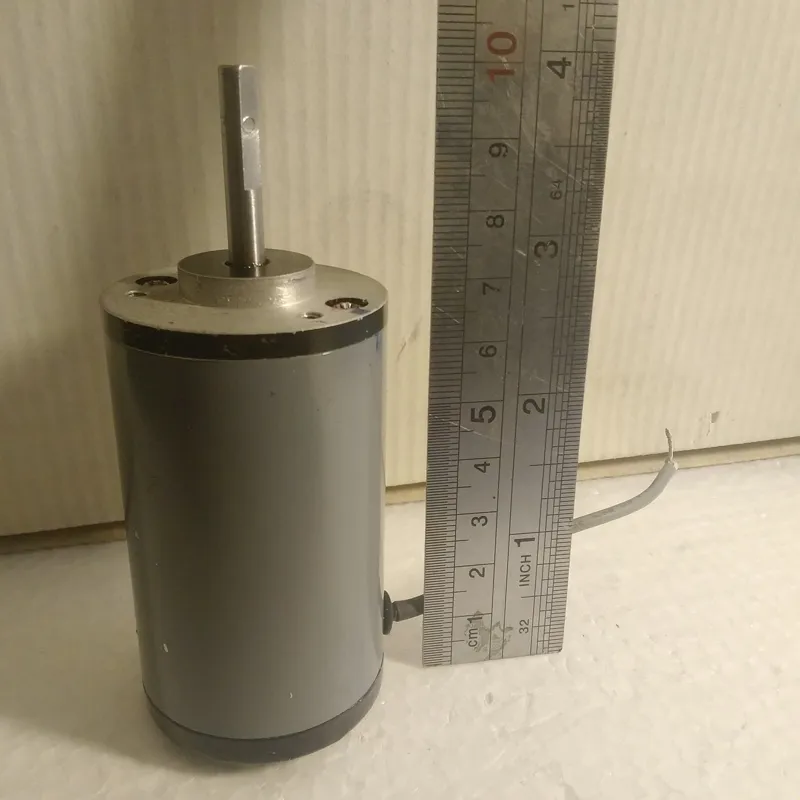 موتورآرمیچر 24و36 ولت دوسر بلبرینگ با شفت5میل/ایده