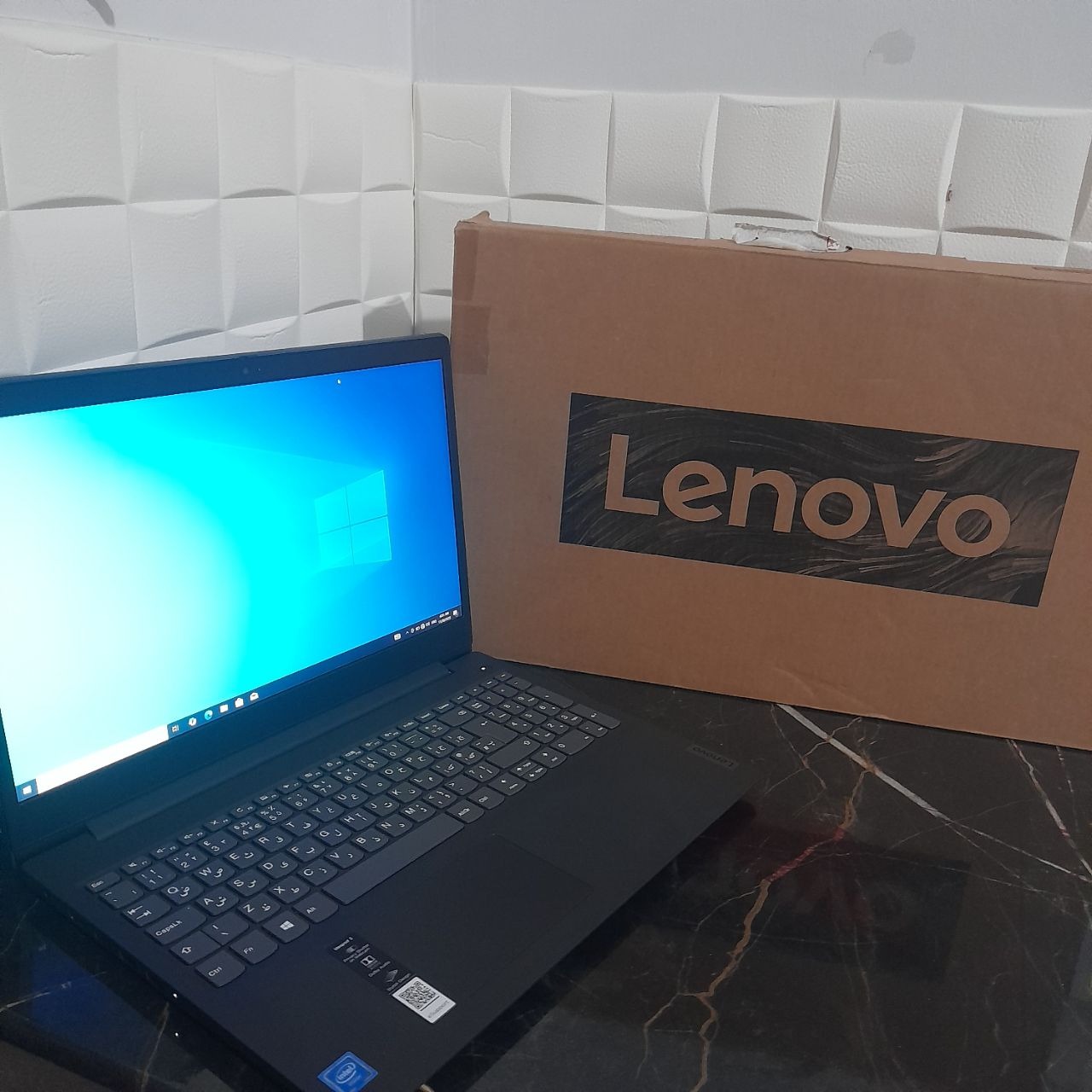 لپ تاپ لنوو خانگی با کارتن فابریک