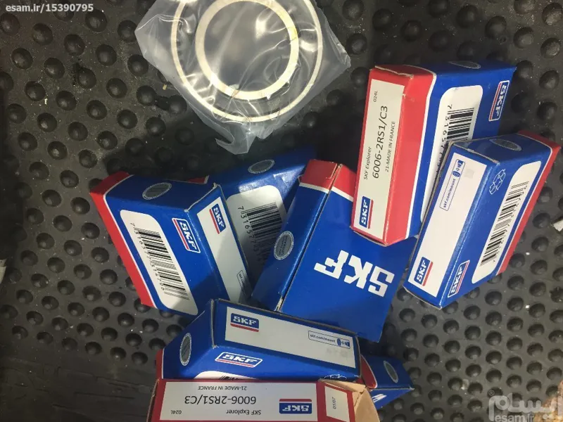 بلبرینگ وسط پلوس پژو 206 و 405 ،6006-2RS برند SKF