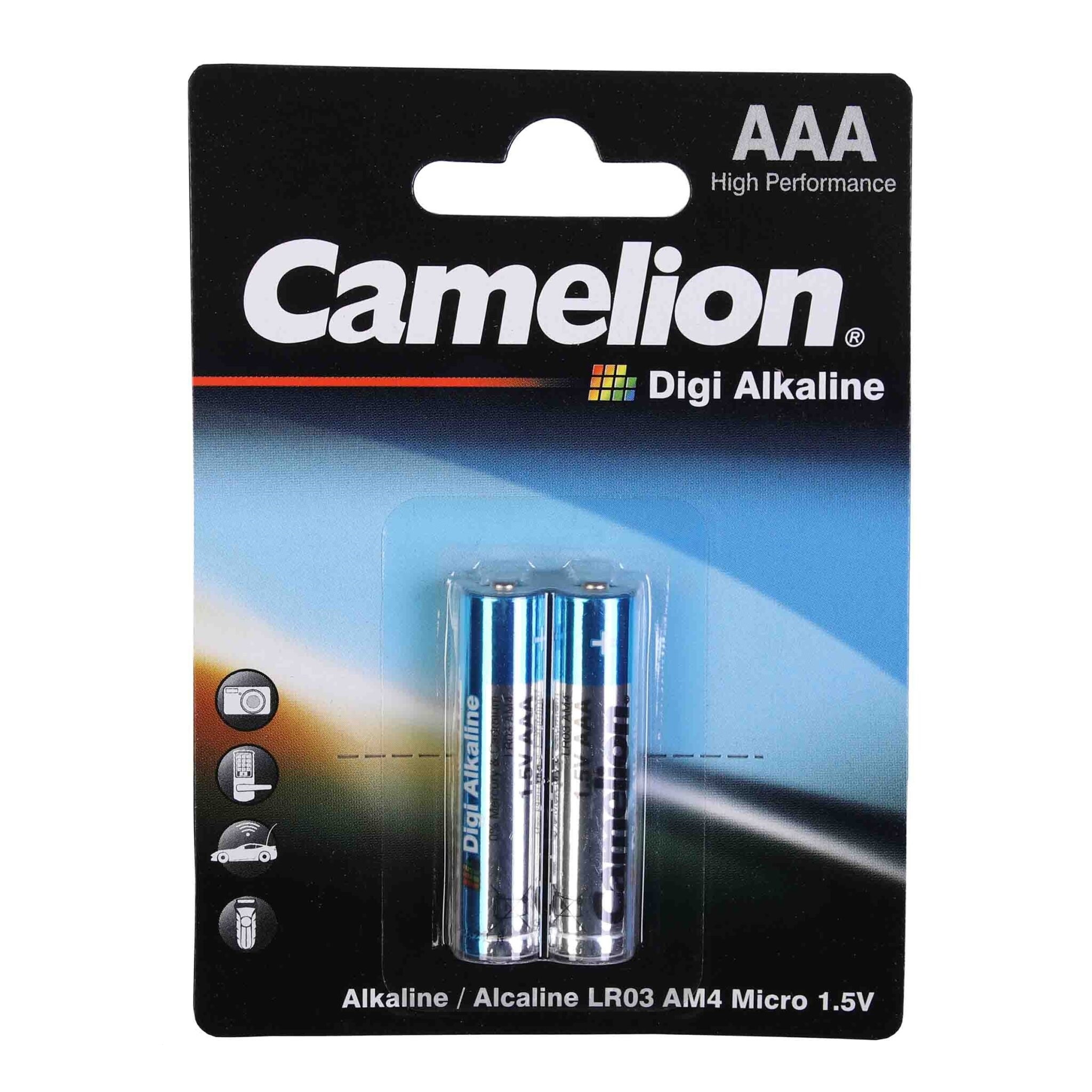 باتری دوتایی نیم قلمی Digi Alkaline 1.5V AAA