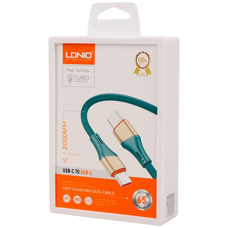 کابل شارژ 65 وات فست شارژType-Cبه Type-C