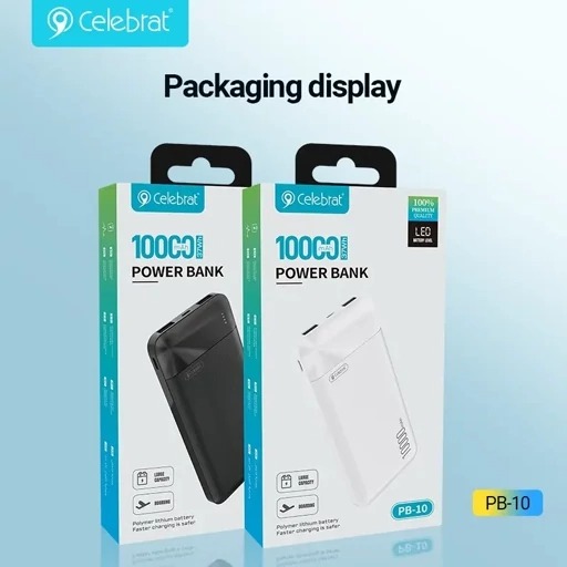 پاوربانک سلبریت مدل مدل PB-10 طرفیت 10000MA