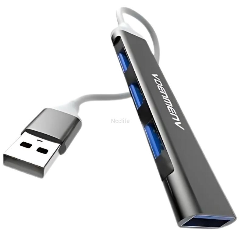 هاب 4 پورت USB 3.0 دنمن مدل DU17A