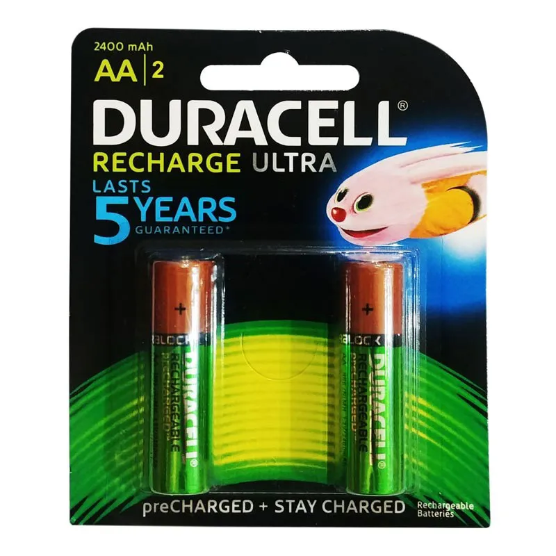 باتری قلمی شارژی Duracell Recharge 2400mAh
