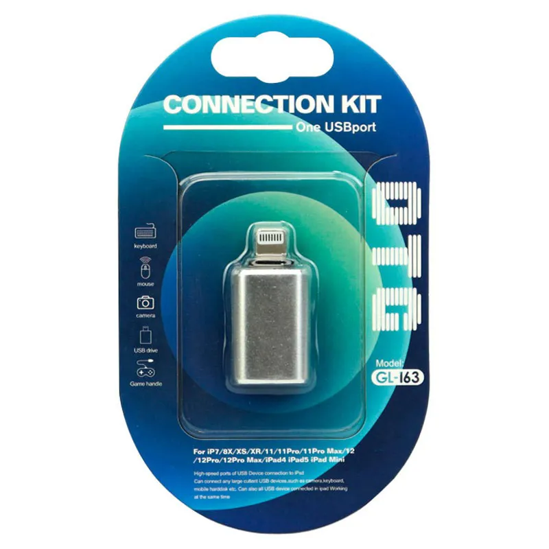 مبدل لایتنینگ OTG مدل MP-049