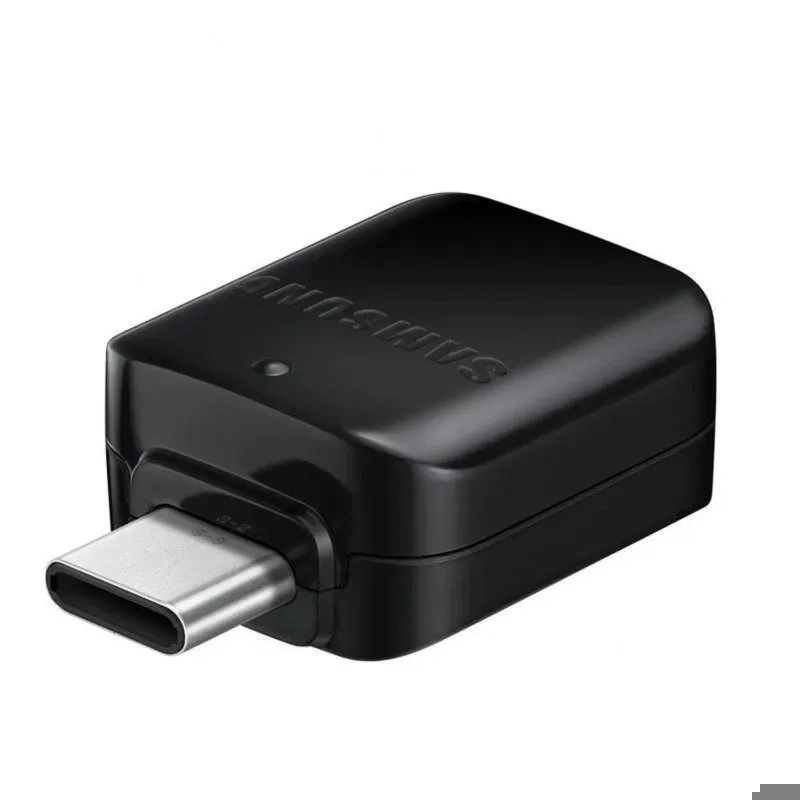 تبدیل اورجینال Samsung S10 OTG Type-C مشکی