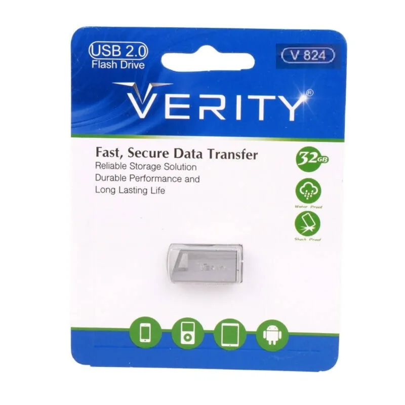 فلش مموری وریتی مدل V824 USB20 ظرفیت 32 گیگابایت