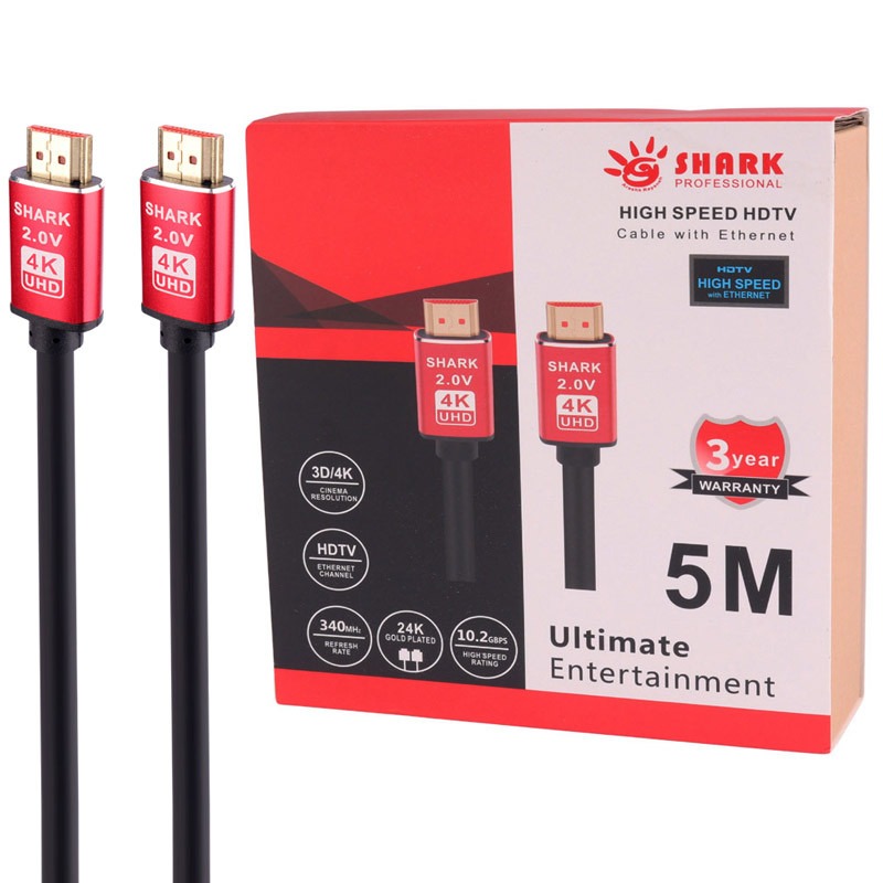 کابل Shark HDMI v20 4K 5m