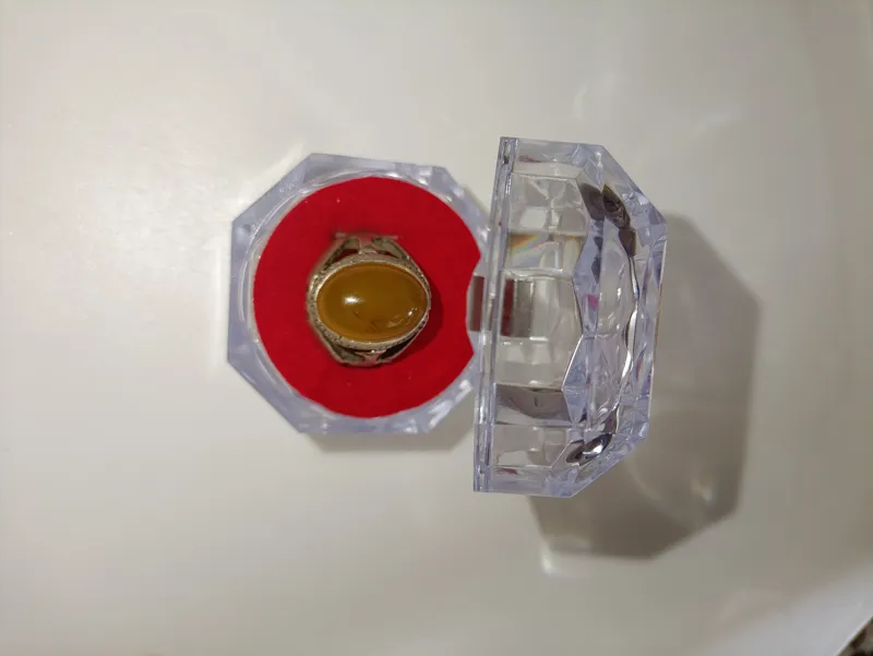 انگشتر قدیمی نقره شرف الشمس