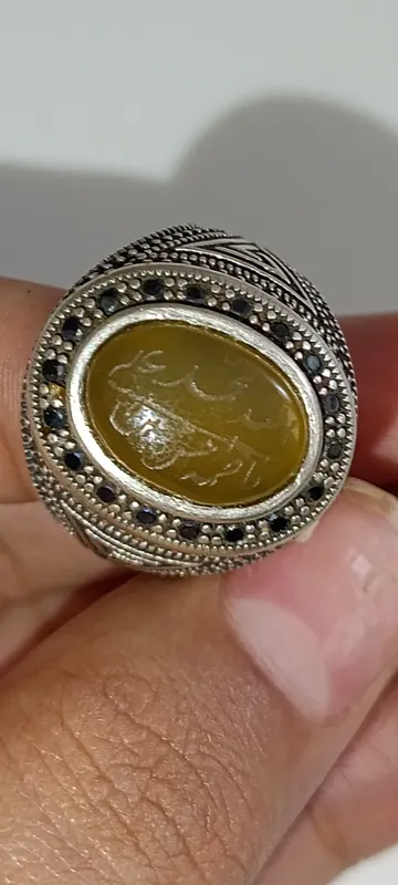 انگشتر قدیمی نقره