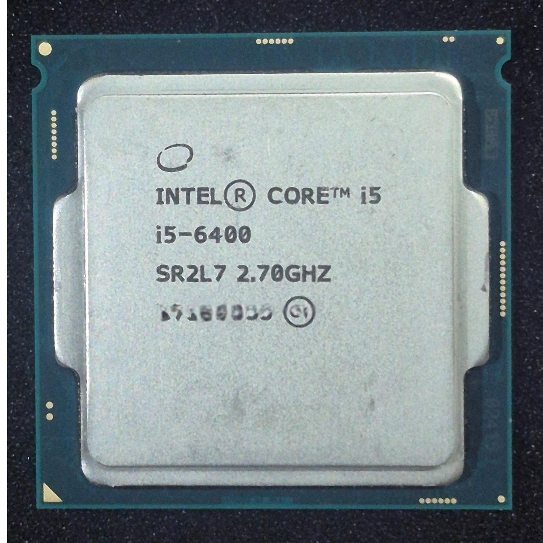 CPU core i5 6400
